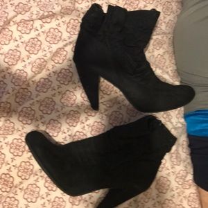 heeled booties